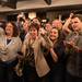 The crowed at the Washtenaw County Democratic Election Night Party as Gretchen Driskell  calls the State Representative race in her favor. 
Courtney Sacco I AnnArbor.com 